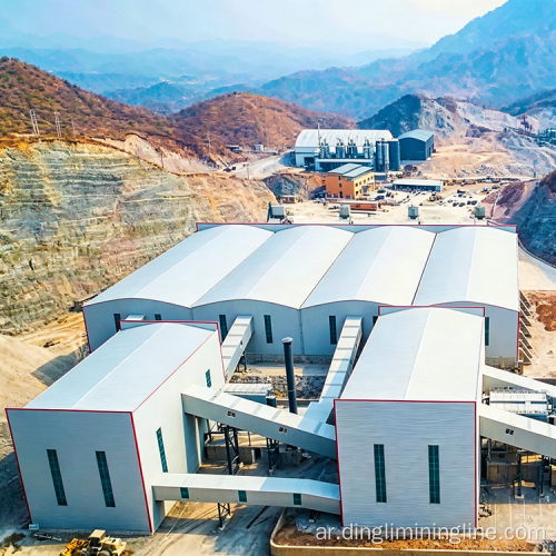 3MTPY كسارة الدولوميت خط الغربلة الاهتزازية